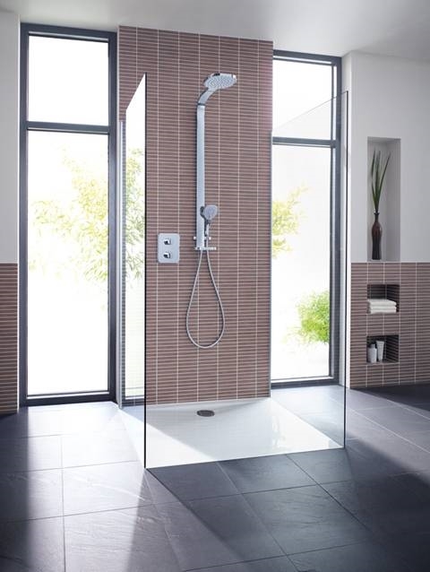 Box doccia ideal standard bagno Come piastrellare una parete