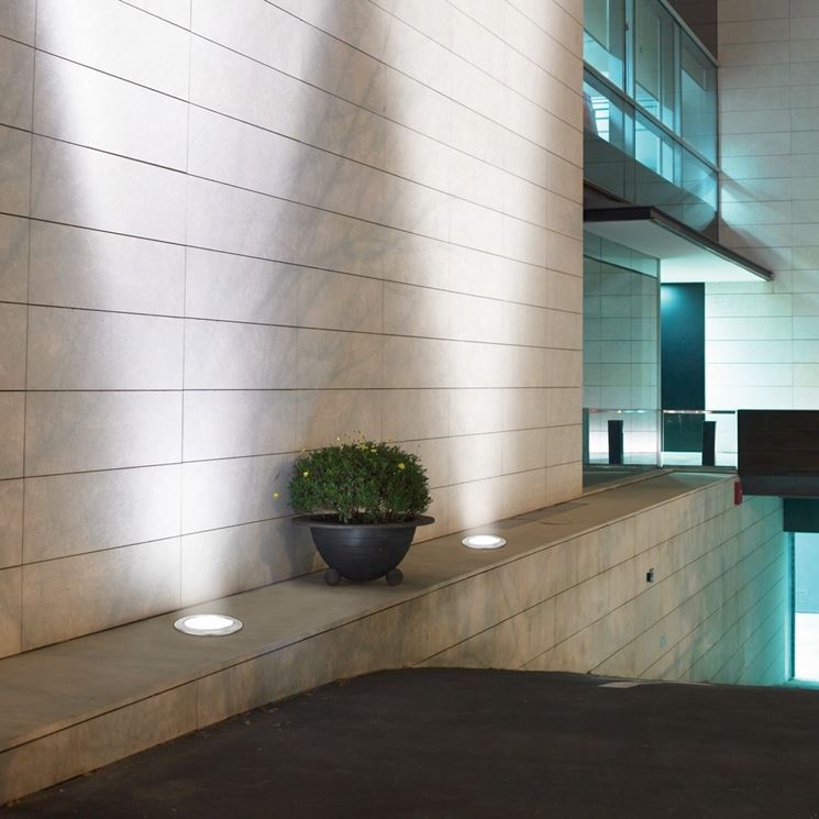 Faretti da incasso pavimento per interni. led esterno luce da ... Faretti a pavimento per interni