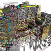 modello realizzato con software bim