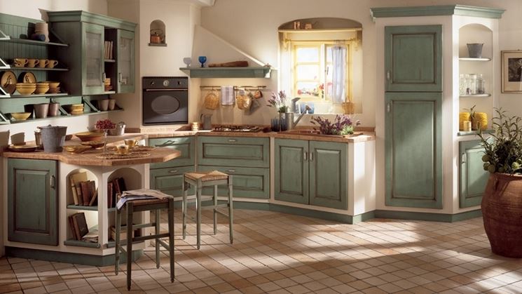 cucina in muratura Belvedere Scavolini