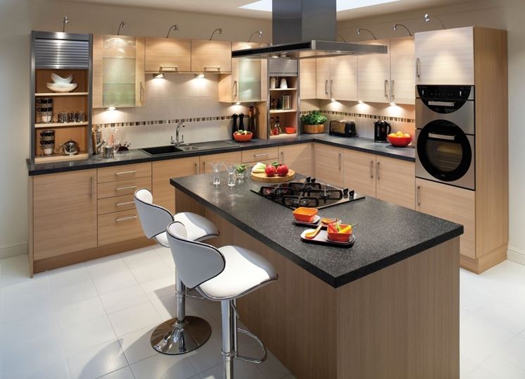 Cucina con isola, prezzi e soluzioni darredo cucina modelli e ... Cucine americane con isola prezzi
