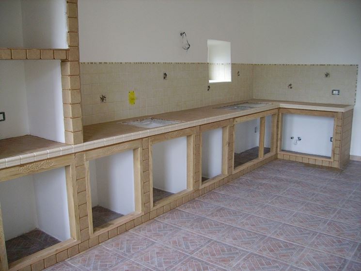Cucina in muratura cucina realizzare una cucina in muratura Piano cucina in muratura