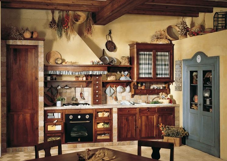 Cucina Rustica Idea Di Progetto Cucina