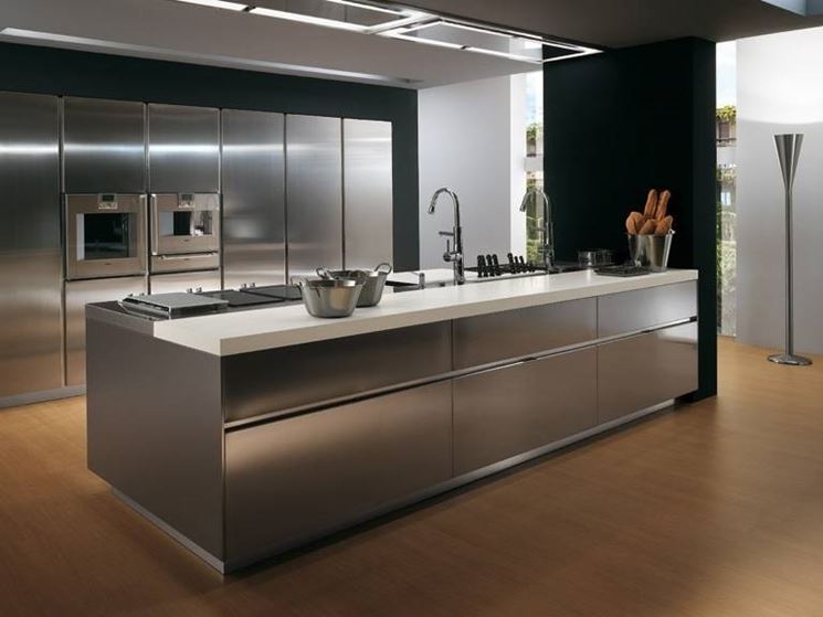 Cucine in acciaio inox