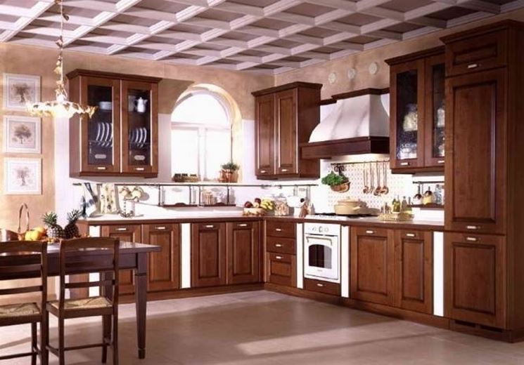 Cucine in legno massello cucina caratteristiche delle cucine in ... Cucine in legno chiaro
