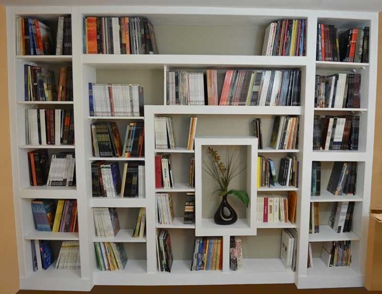 Come Realizzare Una Libreria In Cartongesso Oggetti Di Casa Libreria Cartongesso Fai Da Te