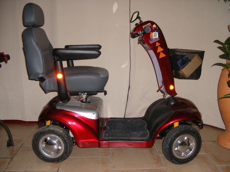 Scooter per disabili compatto