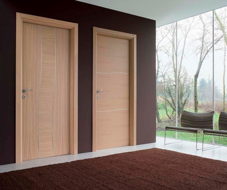 Porte rovere sbiancato porte porte in rovere sbiancato Porte bianche moderne larice