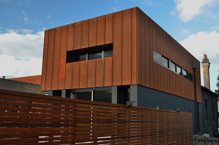 rivestimenti effetto corten