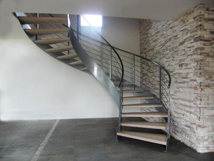 Progetto scala a chiocciola scale Come costruire una scala a chiocciola