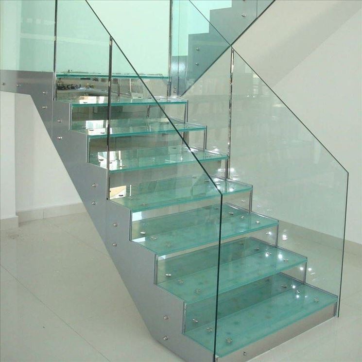 Scale in vetro Scala in vetro