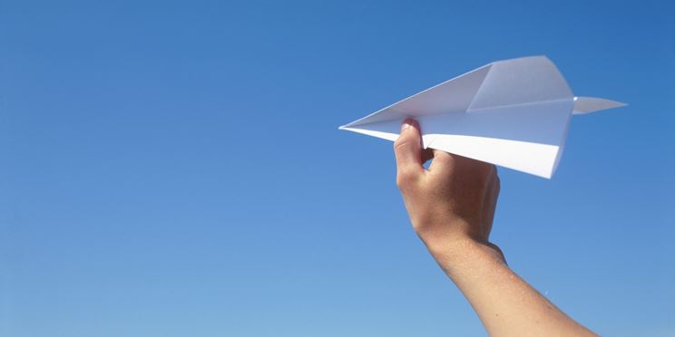 costruire aereo di carta
