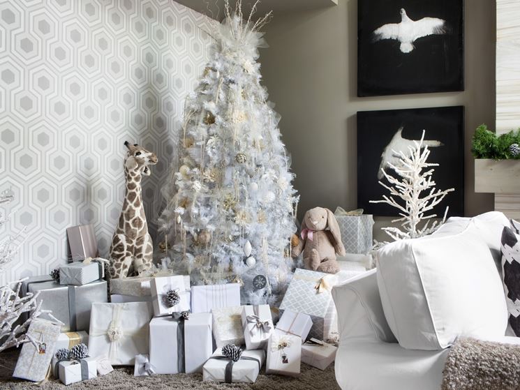 Albero di natale shabby chic bricolage idee per un albero di ... Idee albero di natale shabby chic