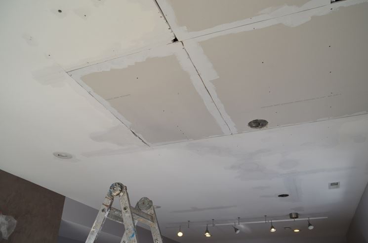 cartongesso controsoffitto