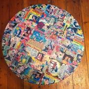 decoupage su tavolo