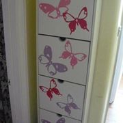 decoupage su scarpiera