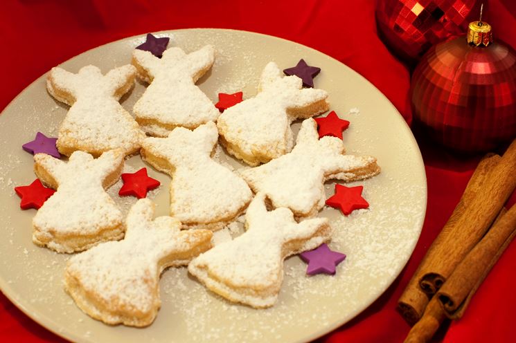 biscotti a forma di angelo