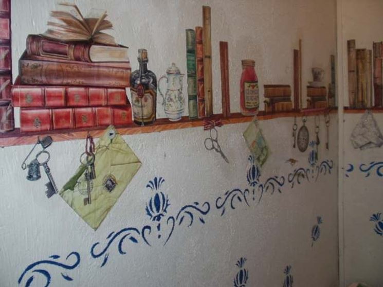 decoupage muro