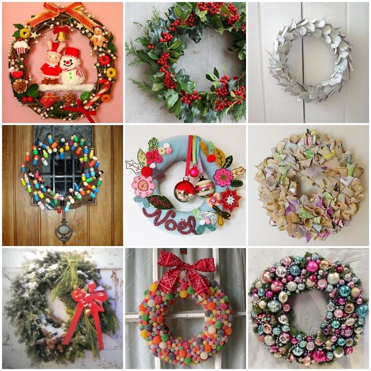 Ghirlande natalizie fai da te decoupage ghirlande natale fai da te Oggetti natalizi fai da te
