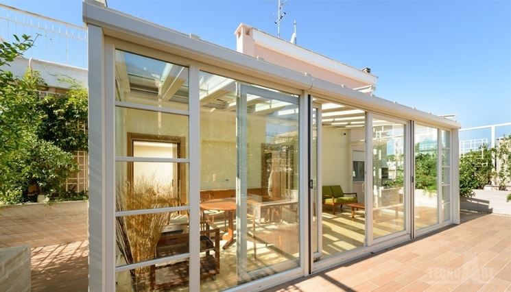 Veranda in legno legno come realizzare una veranda in legno Veranda da giardino lamellare