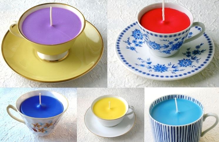 candele colorate