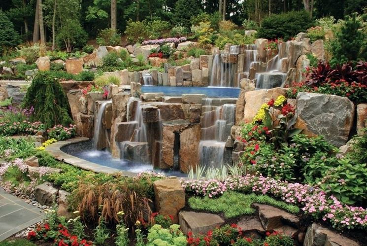 Arredare il giardino con le pietre arredamento giardino come ... Giardini in pietra