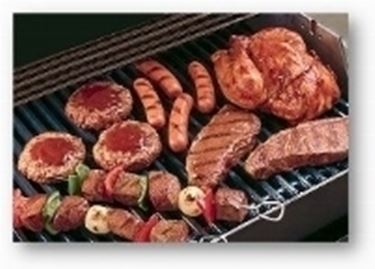 barbecue con carne