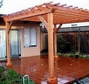 Pergola arredamento giardino pergole per giardino Fare un pergolato