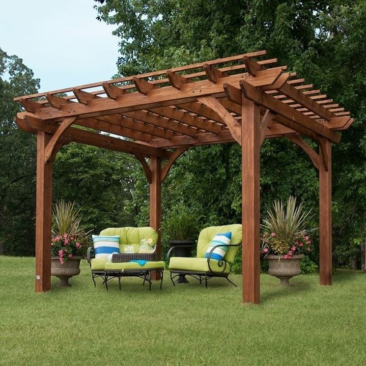 conservare gazebo in legno