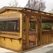 progetto gazebo in legno