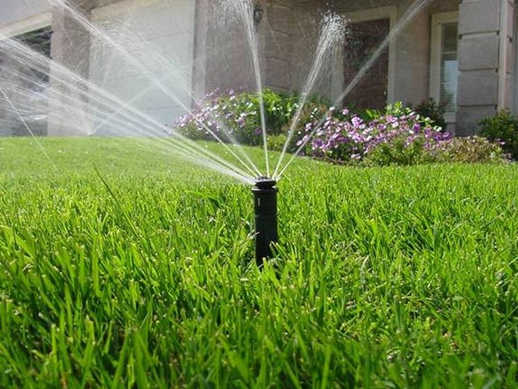 irrigatore per giardino