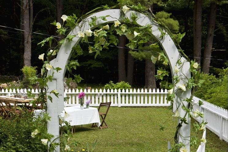 Arco per rampicanti - Materiali per il giardino - Arco per piante