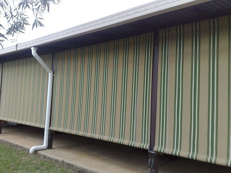 Tenda da sole a caduta tende da sole le caratteristiche delle ... Tende da sole resistenti alla pioggia