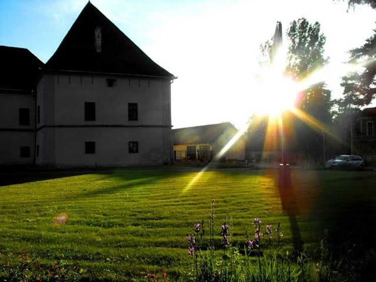 casa con giardino