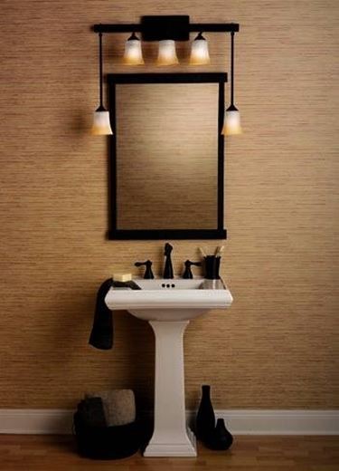 illuminazione nel bagno