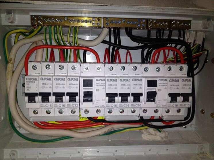 quadri elettrici - Impianti Elettrici domestic switchboard wiring diagram australia 