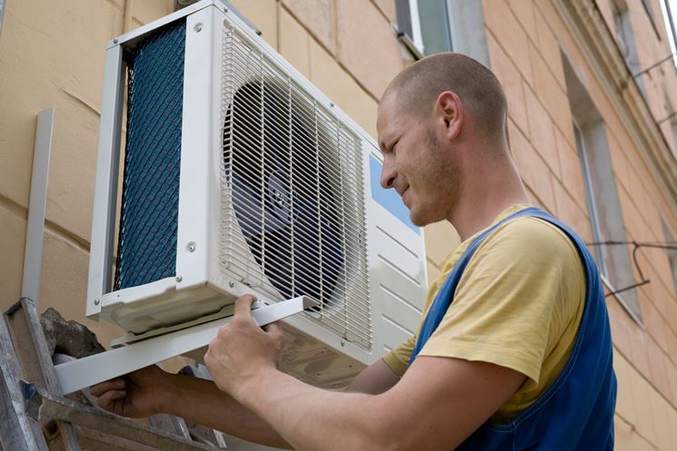 installazione unit esterna climatizzatore