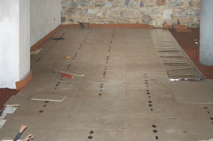 Riscaldamento a pavimento con posa a secco riscaldamento casa ... Riscaldamento a pavimento costi installazione