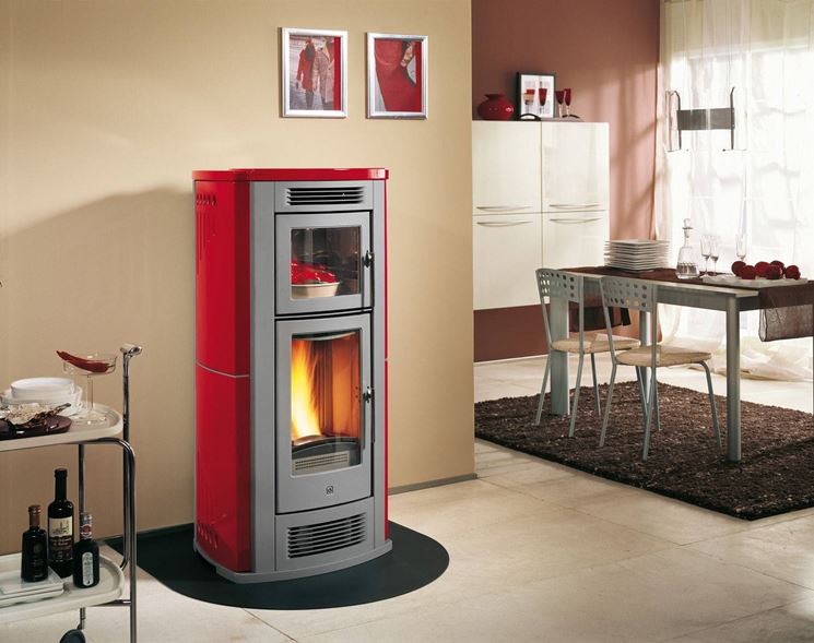 Stufe a pellet con forno