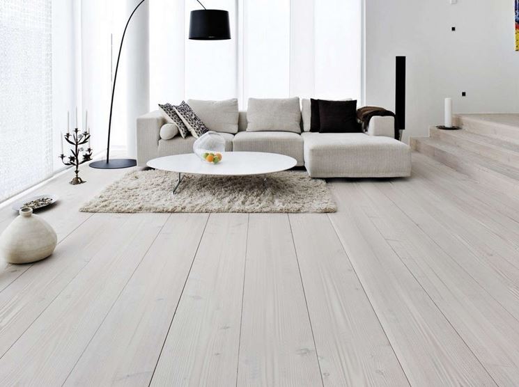 Colore Porte Con Parquet Rovere Naturale