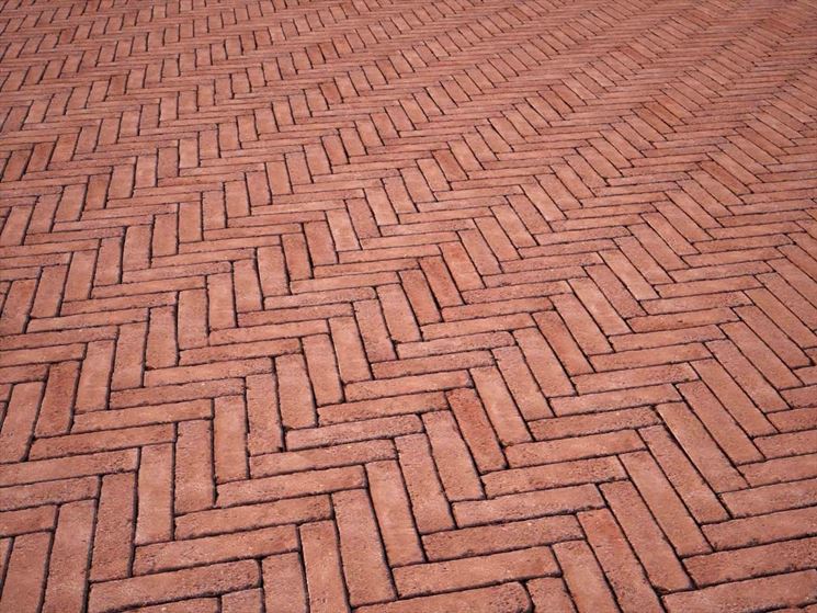 I più recenti modelli di pavimento per esterni Pavimenti per esterni carrabili in cemento