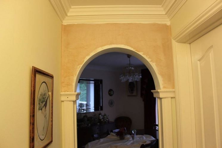 realizzare un arco in cartongesso