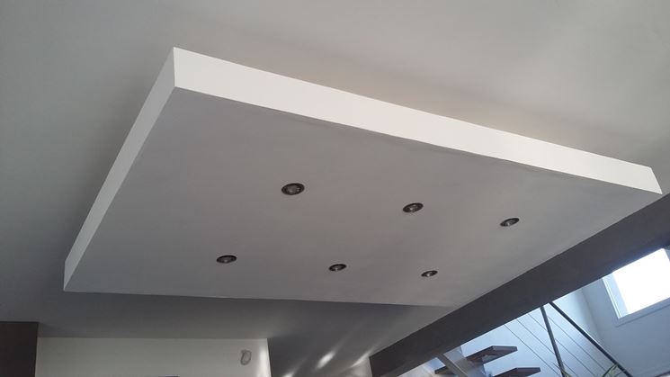 Come costruire un controsoffitto in cartongesso controsoffitti ... Struttura per cartongesso soffitto