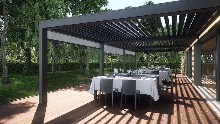 installazione pergola