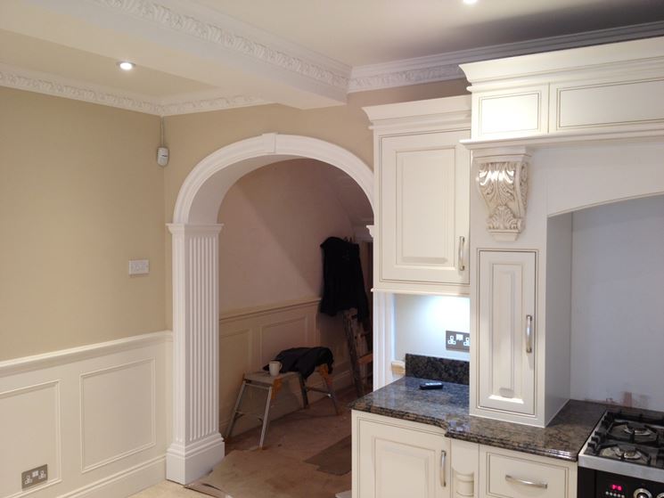 Archi in gesso per interni pareti divisorie realizzare archi in ... Archi in cartongesso