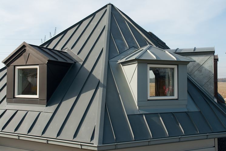 tetto in alluminio
