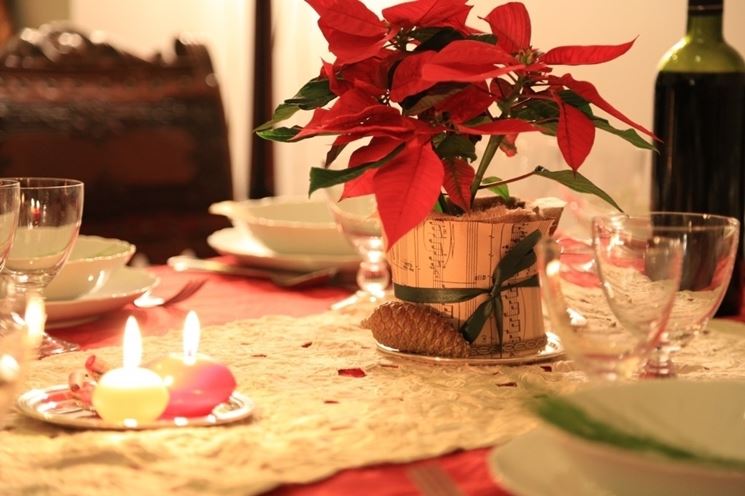 Stella di natale, come usarla per le decorazioni natalizie piante ... Come addobbare la tavola di natale fai da te