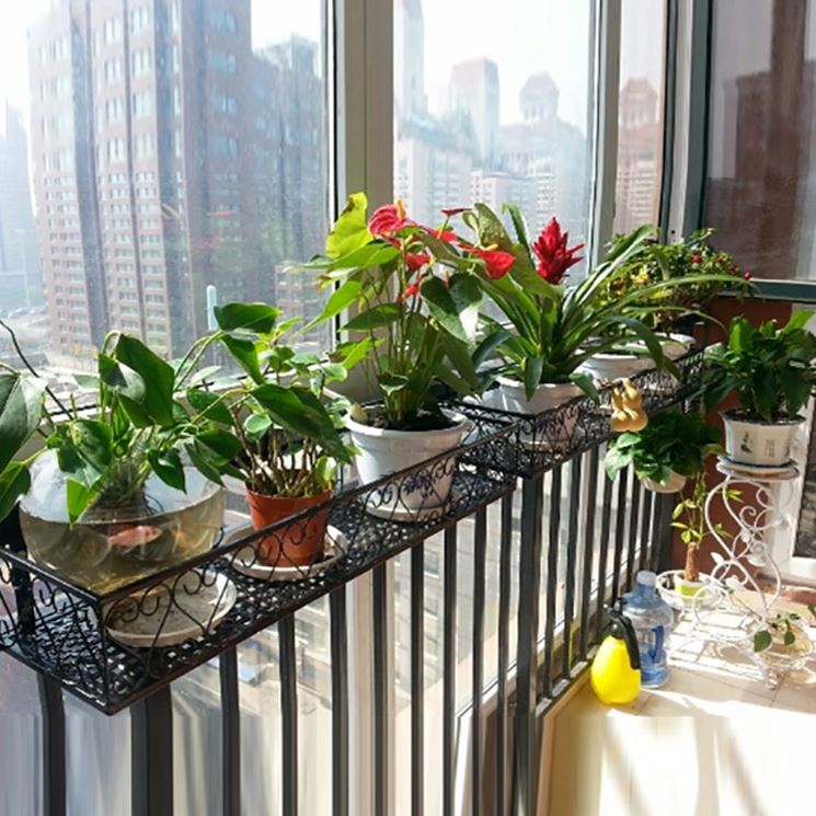 Fioriere da balcone vasi vasi e fioriere per il balcone Fioriera ferro battuto per giardino